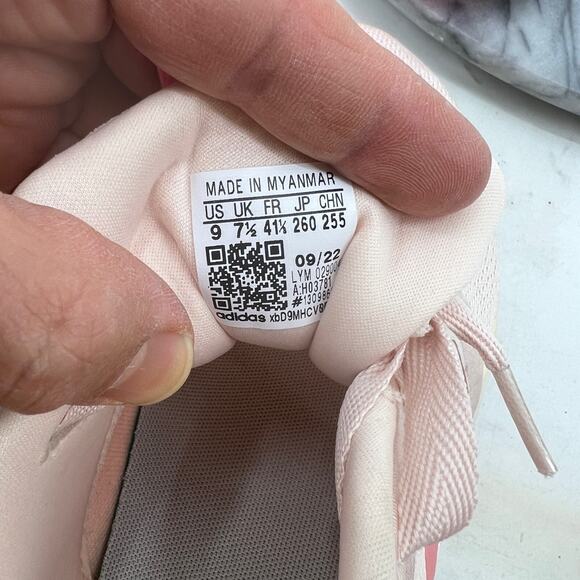 Adidas Women Running Shoes Pink Edge Lux Sportswear Lightweight Bounce Workout - Picture 11 of 13